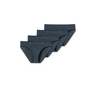 Schiesser 4er Pack Damen Tai-Slip Modal Essentials - blau - Größe 48
