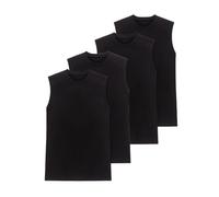 Schiesser 4er Pack Essentials - Herren - Unterhemd/Tanktop - Unterwäsche