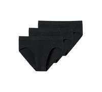 Minislip SCHIESSER "95/5", Herren, Gr. 5, schwarz (000, schwarz), Single Jersey, Obermaterial: 78% Polyamid, 14% Elasthan, 8% Polyester, unifarben, körpernah, Unterhosen, mit softem, tonalem Komfortbu