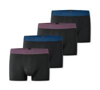 Schiesser - 95/5 Cotton - Long Short/Pant - 4er Pack (5 Schwarz)