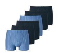 Schiesser - 95/5 Essentials Organic Cotton - Retro Short/Pant - 6er Pack (5 Dunkelblau)