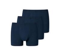 Schiesser Herren 3 PACK Unterwäsche Shorts mit weichem Bund Bio Baumwolle Multipack - 95/5 Organic, dunkelblau_173988, 6/ L