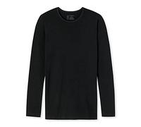 Schiesser Longsleeve mit Stretch-Anteil in Schwarz, Größe XL, Artikelnr. 1338998XL Schwarz XL 95% Baumwolle, 5% Elasthan