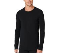 Schiesser 95-5 Organic Cotton Long Sleeve Shirt Schwarz Ökologische Baumwolle Medium Herren