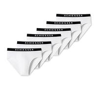 Schiesser - 95/5 Organic Cotton - Rio Slip/Unterhose - 6er Pack (7 Weiß)