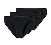 Schiesser - 95/5 Organic Cotton - Supermini Slip/Unterhose - 3er Pack (4 Schwarz)