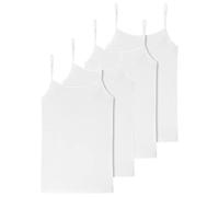 Schiesser - 95/5 Organic - Spaghetti-Top - 4er Pack (40 Weiß)