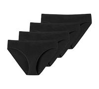 Schiesser - 95/5 Organic - Tai-Slip - 4er Pack (36 Schwarz)