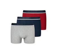 Schiesser Herren Retroshorts 3er-Pack, rot, Gr. 6
