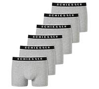 Schiesser - 95/5 - Shorts/Pants - 173983-6er Spar-Pack (6 Grau-Melange)