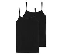 Schiesser 95|5 Spaghetti Tops 4er Pack Black 42