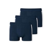 Schiesser Unterwäsche Boxershorts 95/5 Streifen dunkelblau Herren - 3 Stück, Größe 6