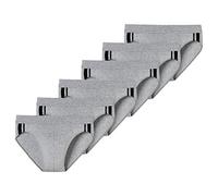 Schiesser - 95/5 Stretch - Rio-Slip - 173815 - 6er Spar-Pack (7 Grau-Melange)
