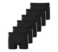 Schiesser - 95/5 Stretch - Shorts/Pants - 173816-6er Spar-Pack (8 Schwarz)