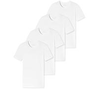 Schiesser - 95/5 - T-Shirt mit Rundhals - 174997-4er Spar-Pack (6 Weiß)