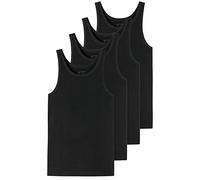 Schiesser - 95/5 - Unterhemd - 176038-4er Spar-Pack (7 Schwarz)