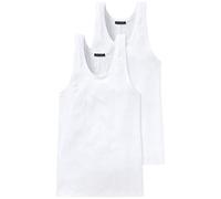 Schiesser ärmelloses Authentic Shirt Essentials Doppelpack schwarz