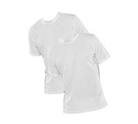 SCHIESSER American T-Shirt Rundhals Doppelpack Uni weiß 208150/100 XL