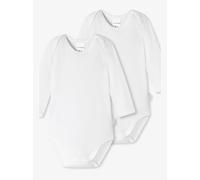 Schiesser Baby Bodies Mädchen weiß, 80