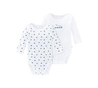 Schiesser Baby-Jungen Multipack 2pack Bodies 1/1' Strampler, Mehrfarbig (Sortiert 1 901), 62 (2er Pack)