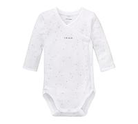Schiesser Baby - Jungen Body Wickelbody 1/1, Gr. 68 (Herstellergröße: 068), Weiß (weiss 100)