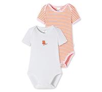 Schiesser Baby - Mädchen 2pack Bodies Halbarm Bio Baumwolle Made Europe Baby und Kleinkind Unterwäsche Satz, Mehrfarbig, 104 EU