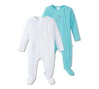 Schiesser Baby - Mädchen Multipack 2pack Baby Anzug + Beutel Zweiteiliger Schlafanzug, 3per Pack Mehrfarbig (Sortiert 1 901), 68 (Herstellergröße: 068)