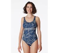 Schiesser Badeanzug in Blau - Größe 38 | Damen Bademode