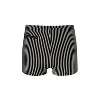 Badepants SCHIESSER "Aqua", Herren, Gr. 8, N-Gr, 000, schwarz, Single Jersey, Obermaterial: 78% Polyamid, 14% Elasthan, 8% Polyester, Badehosen, innen liegende, Bindekordel am Bund (76535335-8) 000, s