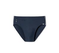 Badehose in unifarbenem Design XL men Marineblau