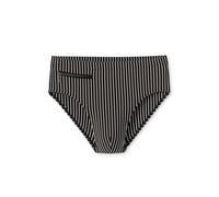 Schiesser Herren Badehose Slip mit Reißverschlusstasche enganliegend Single Jersey - Aqua