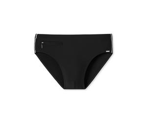 SCHIESSER - Badehose Slip Komfort schwarz - Gr. - 9