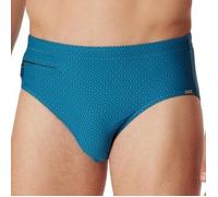 Schiesser Badehosen Aqua Classic Swim Slip Blau Medium Herren
