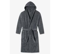 Schiesser Bademantel Herren grau, M