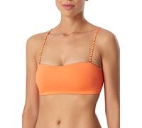 Schiesser Damen Bandeau Top Bikini, orange, M