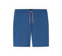 Schiesser Herren Bermuda Mix+Relax blaugrau gemustert Größe 50