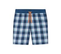 Schiesser Herren Schlafhose kurz Bermuda Web - Mix + Relax - Organic Cotton