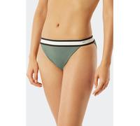 Schiesser Bikini-Hose in Khaki - Größe M | Damen Bademode