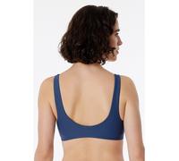 Schiesser Damen Bustier Bikini blau 181290-800 - M