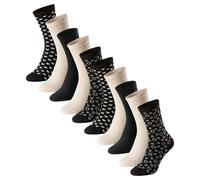 Schiesser - Bluebird - Socken - 10er Pack (35-38 Schwarz/beige)