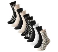 Schiesser - Bluebird - Socken - 10er Pack (39-42 Schwarz/beige mix)
