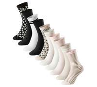 Schiesser - Bluebird - Socken - 10er Pack (39-42 Schwarz/rosa)