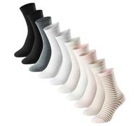 Schiesser Bluebird Socken - 10er Pack - Geruchshemmend mit Frischetechnologie - Perfekter Sitz & Langanhaltender Komfort - Formstabile, Pflegeleichte Baumwollmischung