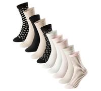 Schiesser Bluebird Socken - 10er Pack - Geruchshemmend mit Frischetechnologie - Perfekter Sitz & Langanhaltender Komfort - Formstabile, Pflegeleichte Baumwollmischung