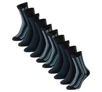 Schiesser Bluebird Socken - 10er Pack - Geruchshemmend mit Frischetechnologie - Perfekter Sitz & Langanhaltender Komfort - Formstabile, Pflegeleichte Baumwollmischung