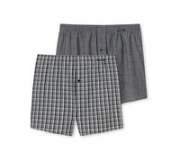 Schiesser Herren 2er Pack Boxershorts schwarz 180500-000 - 9 = 3XL