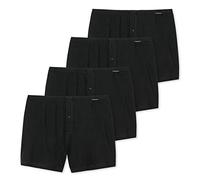 Schiesser - Boxershorts - 174002 - Jersey - 4er Pack (6 Schwarz)