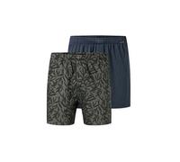 SCHIESSER Boxershorts 2er Pkg. sortiert 12 blau | S