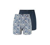 SCHIESSER Boxershorts 2er Pkg. sortiert 16 blau | M
