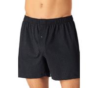 Schiesser Boxer Herren schwarz, 10